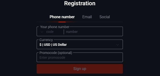Pin-Up Casino Registration